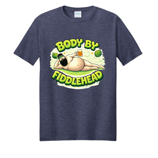 Team Navy Heather - PC455 - FRONT