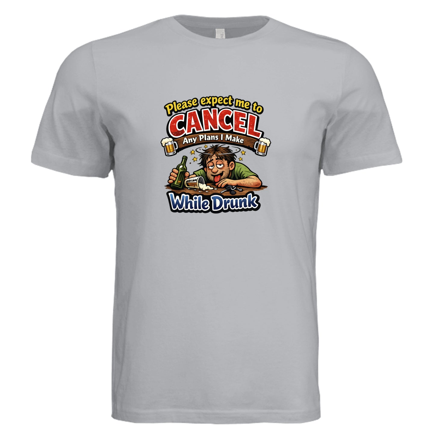Solid Athletic Grey - 3001C - FRONT