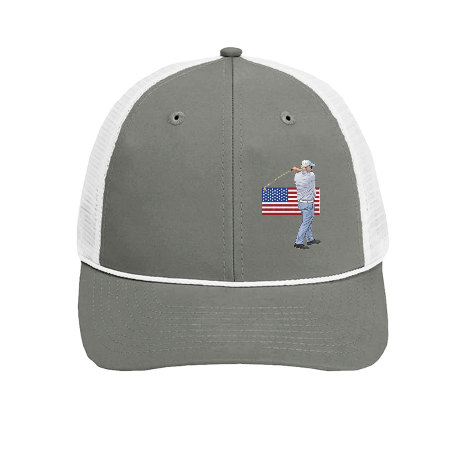 Grey/ White - 7055 - FRONT